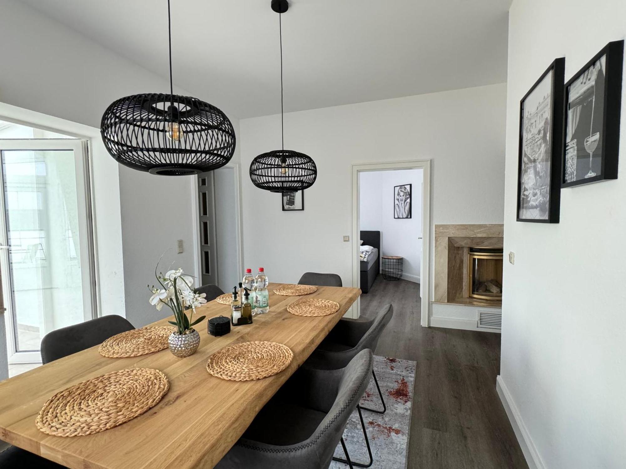 220 Qm Penthouse Wohnung Mit Fahrstuhl - Ohne Spa MHG Exteriör bild